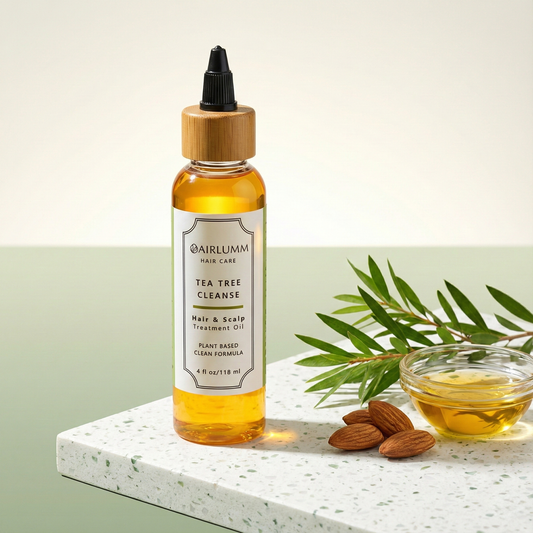 Tea Tree Cleanse Hair Oil — Hair & Scalp Treatment Oil